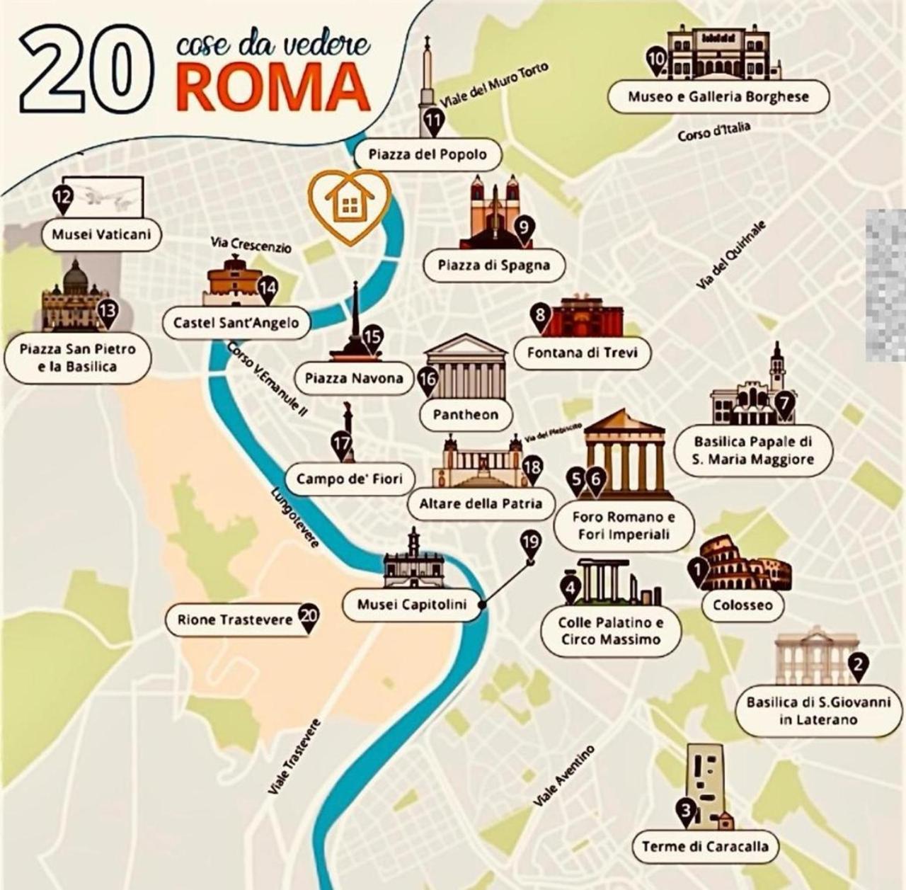 Residenza Lungotevere Dei Mellini Roma Eksteriør bilde